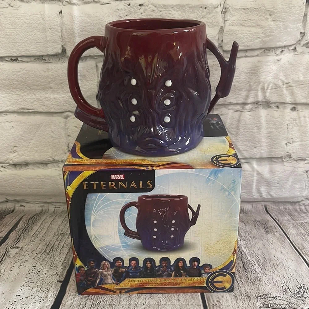 NIB! Marvel Eternals sculpted ceramic mug